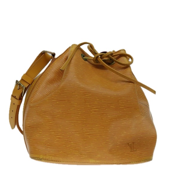 LOUIS VUITTON Epi Petit Noe Shoulder Bag Tassili Yellow M44109 LV Auth 69305 - Picture 1 of 16